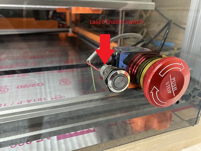 Laser Enable Switch